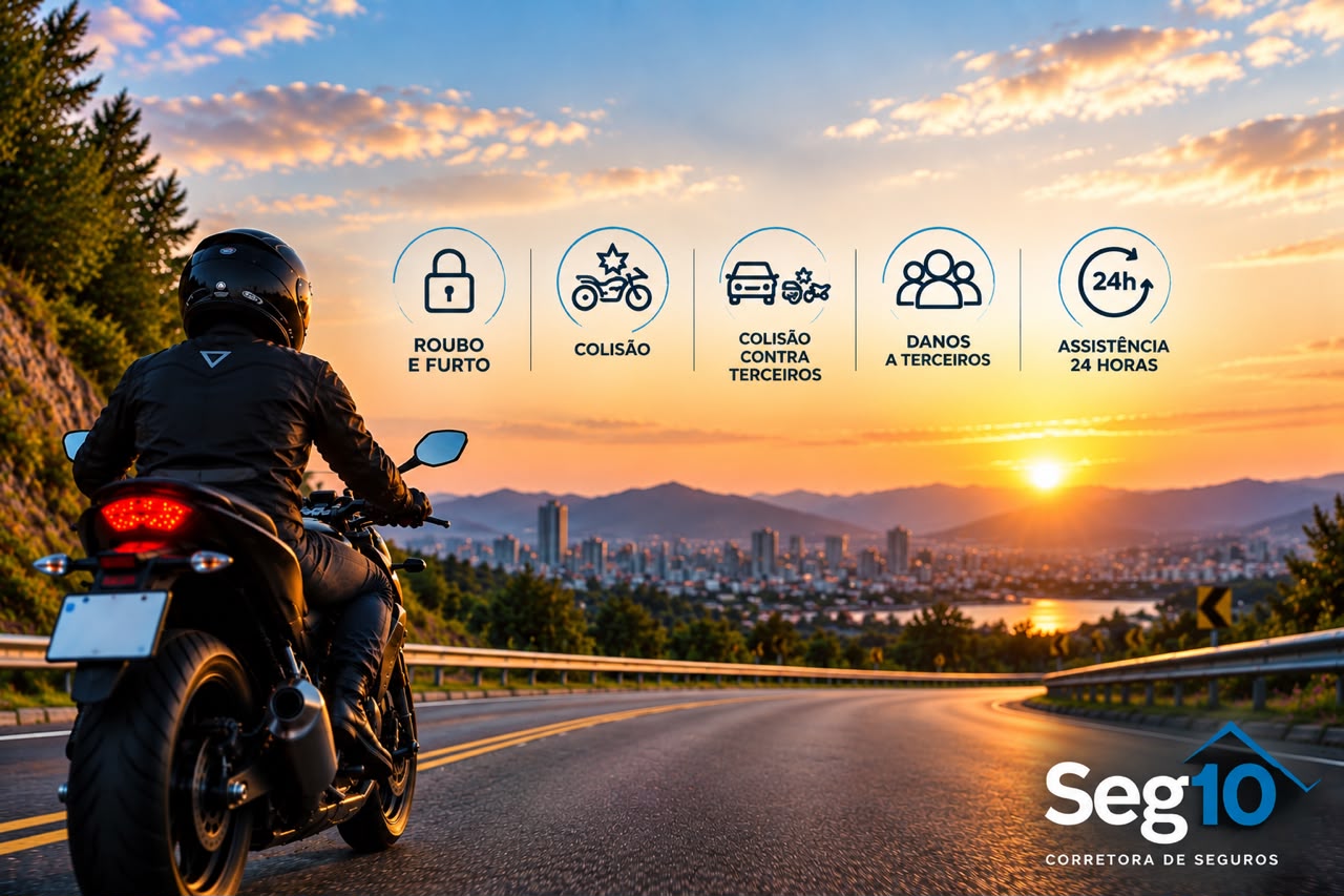 🏍️ Seguro de moto: proteção para quem vive sobre duas rodas